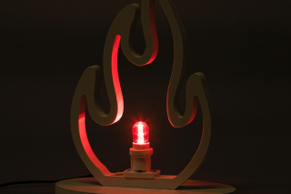 Fiamma luminosa