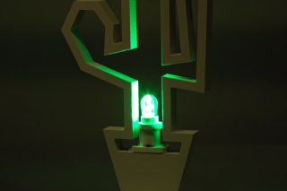 Cactus luminoso da tavolo