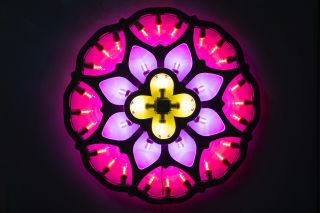 Rosone Fiore Magenta